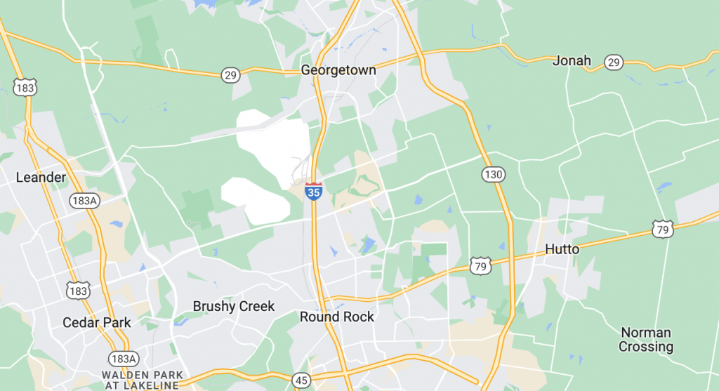 Areas We Serve - Round Rock